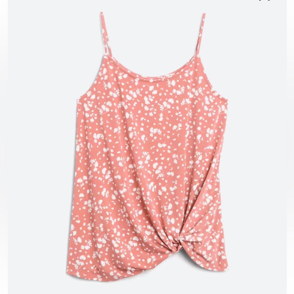 (M) Kaileigh twist detail knit tank